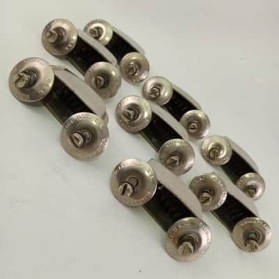 Slingerland 1+Beavertail Small Tom/Snare Drum Radio King Lugs Nickel Vintage*EXC image 8