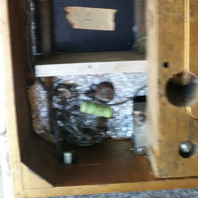 Vintage Steel Guitar / Parts Project Vintage Circa 1950,s Brown image 7