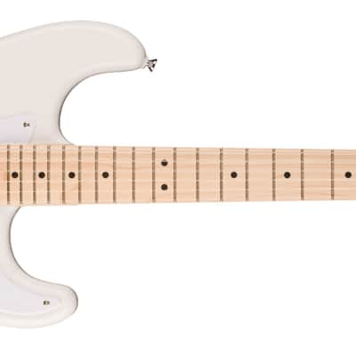 Squier Squier Sonic Stratocaster HT - Maple Fingerboard - White Pickguard - Arctic White image 2