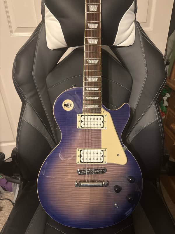 Epiphone Les Paul Traditional Pro IV 2012 - Blue burst