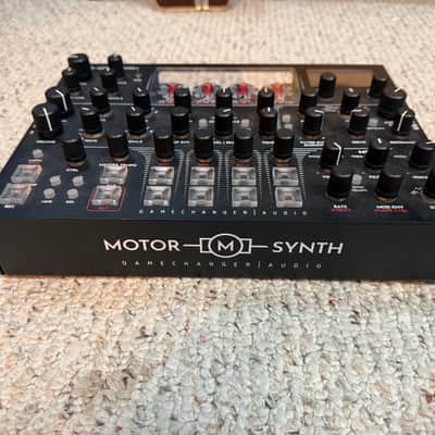Gamechanger Audio Motor Synth Electro-Mechanical Desktop Synthesizer 2020 - 2022 - Black image 2