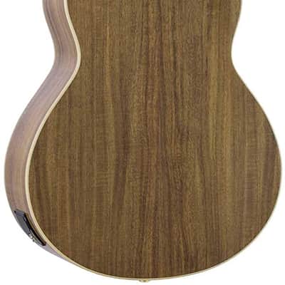 Traveler Guitar Redlands Concert 6 String Acoustic-Electric Guitar, Right, Koa (RC KE) image 4