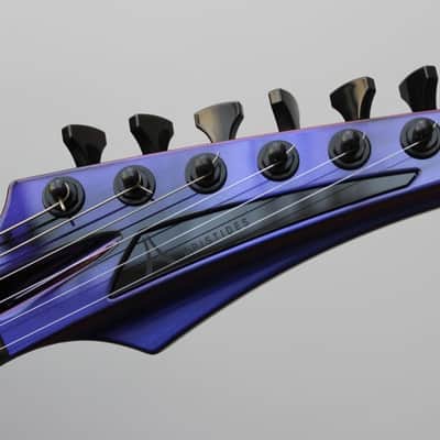 Aristides NAMM Exclusive 060 Evertune 2024 - Worn Purple/Red Chameleon Gloss image 6