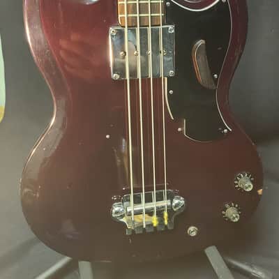 Greco SG 1960's - early 1970's - Dark cherry red image 8