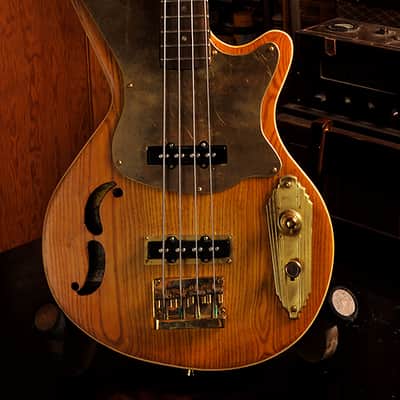 Postal Handmade Dixie Flyer Bass-2013 Sunburst-Reduced image 3
