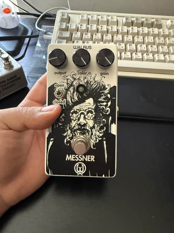 Walrus Audio Messner Overdrive 2015 - 2017 - White / Black | Reverb