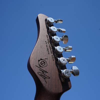 Schecter USA CUSTOM SHOP Nick Johnston Traditional HH Atomic Mercury Aged Nitro 6-String Electric Guitar w/ Black Tweed Case image 18