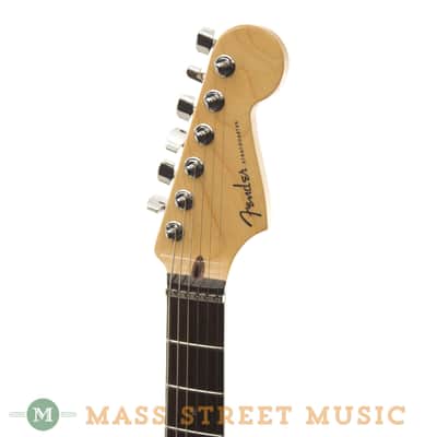 Fender - 2006 American Deluxe HSS 60th Anniversary Stratocaster - Black image 5