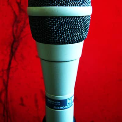 Vintage 1980's Electro-Voice PL80 / PL80C Handheld Supercardioid Dynamic Microphone Low Z w accessories 660 676 image 12