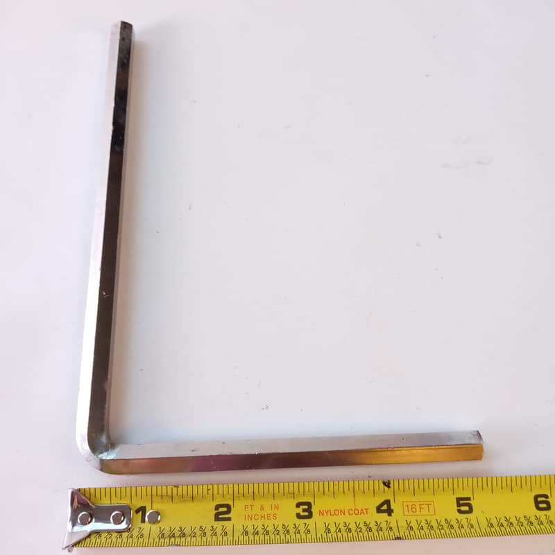 *Gretsch #4937 Dual Purpose Single Tom Drum Hex Post L-Arm Holder Bass Mount 70s image 1