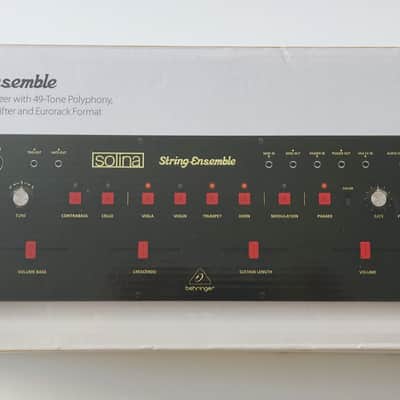Behringer Solina String Ensemble 49-Voice Synthesizer 2023 - Present - Black image 5