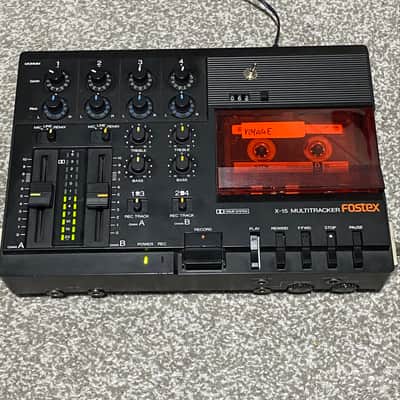 [Excellent] FOSTEX X-15 MULTITRACKER Compact 4 TRACK CASSETTE Recorder [Half speed modded] image 1