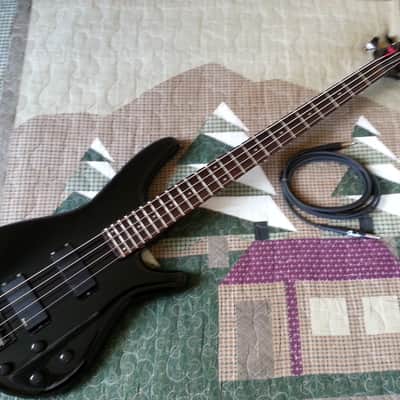 1986 MIJ Ibanez Roadstar Bass RB850 / RB885 4 or 5 string with extra 5 string neck & Fender 10' cord image 2