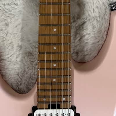 Charvel Pro-Mod DK24 HH 2PT CM LH Electric Guitar, Caramelized Neck, Shell Pink image 6