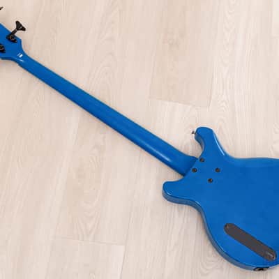1990s Edwards by ESP Luna Sea J Signature E-J-78TV Aqua Blue w/ Case, Japan image 13