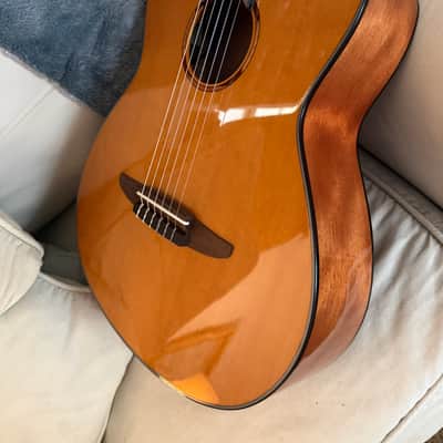 Brand New Yamaha NCX1C Classical Nylon Acoustic-Electric Guitar + Fishman Loudbox Mini Amp + Cable - Brand New image 2