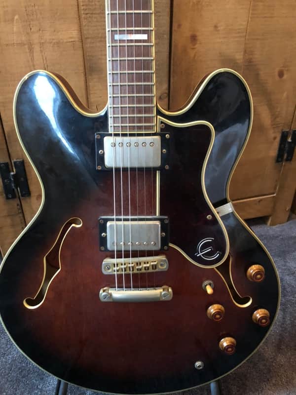 Gibson Epiphone Sheraton II 1996 Tobacco Sunburst