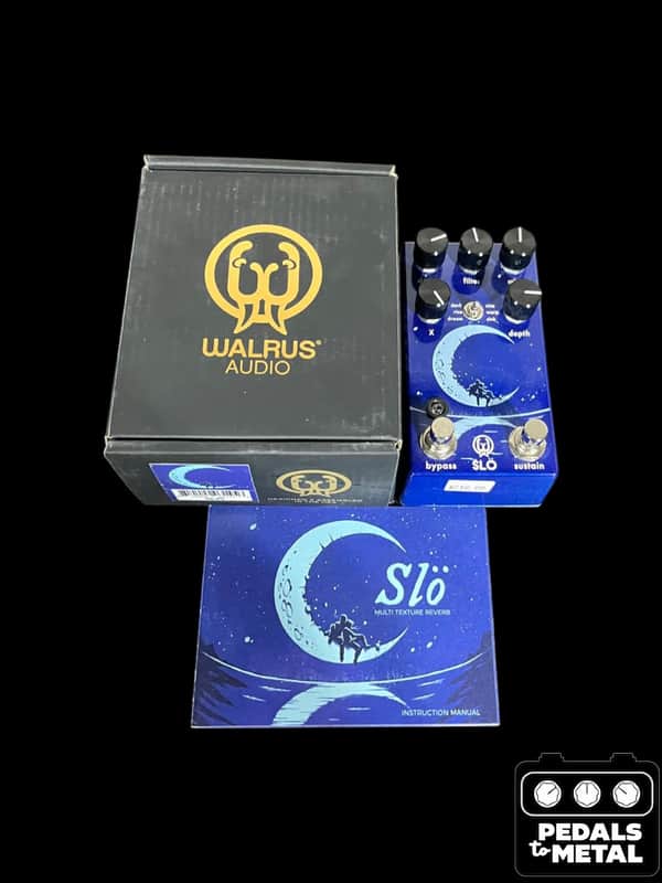 Walrus Audio Slö Multi-Texture Reverb 2019 - Present - Blue - X17060 image 1