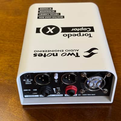 Two Notes Torpedo Captor X 8ohm Stereo Reactive Load Box / Attenuator 2020 - White image 3