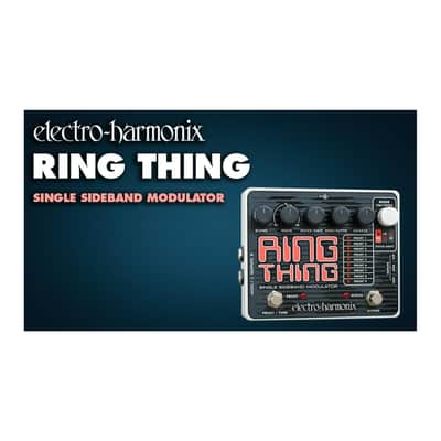 Electro Harmonix Ring Thing Single Sideband Modulator with Blend Knob, Wave Knob, Filter Rate Knob, Fine/Depth Knob, and Coarse Knob image 4