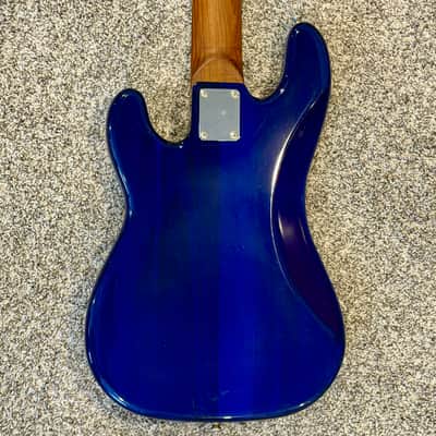 2025 Bluesman Vintage 2T5 5-string Bass Guitar - Translucent Cobalt Blue | 8.9lb image 9