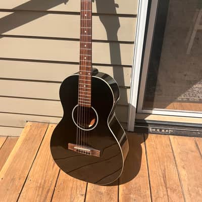 The Loar LO-216 2012 - 2015 - Black with ORIG GEIB SOFT CASE image 1
