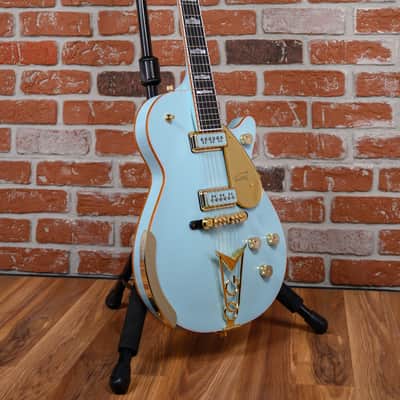 Gretsch TRG Exclusive G6134-55DB FSR ‘55 Penguin Daphne Blue 2025 w/OHSC image 3