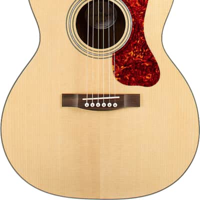 Guild OM-250E Limited Edition Grand Auditorium Acoustic-Electric Guitar, Solid Spruce Top image 1
