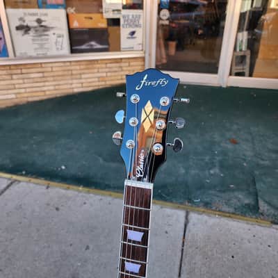 Firefly FFSP Single Cut Electric Guitar - Trans Green Burst image 5