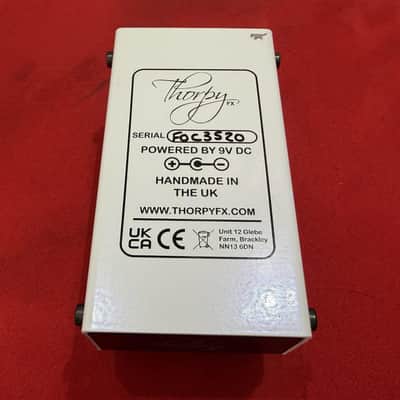 Rare Limited ThorpyFX Fallout Cloud Fuzz "Stormtrooper" Edition (Black/White with Flame Laser-Etchings) - with Box image 9