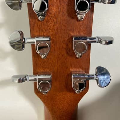 Yamaha FG-TA TransAcoustic Dreadnought 2010s - Vintage Tint image 9