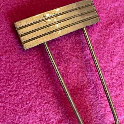 vintage 1949 1950's Kluson #9 tailpiece for Gibson national silvertone archtop image 8