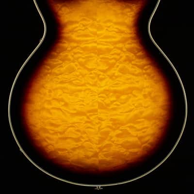 Ibanez Artcore Expressionist AM93QM Antique Yellow Sunburst (523) image 4