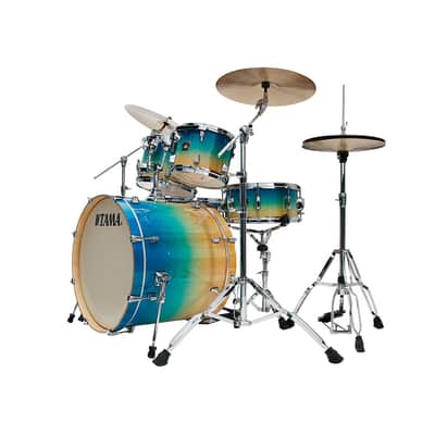 Tama Superstar Classic 5-pc Shell Pack w/22" Kick - Caribbean Lacebark Pine Fade image 2