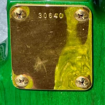 Fender Jaguar 1993 - Fred Stuart's Personal Build a See-Thru Green ridiculously documented 1 of a kind ! image 10