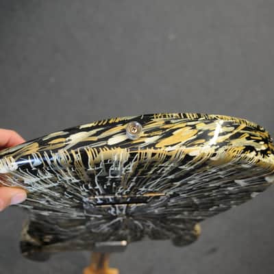 Fender FSR "Splattercaster" Standard Splatter Stratocaster with Rosewood Fretboard 2003 - 2004 - Olympic White, Aztec Gold, and Inca Silver Drop over Black image 19