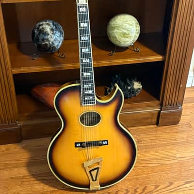Sam Koontz 17” Seven String #3 1970’s - Sunburst image 1
