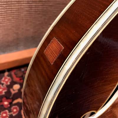 Vintage 1960s Hofner Committee Thinline Brunette Electric Guitar 5.5lbs w/ Case image 8