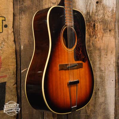 Gibson B-45-12 1966 - Sunburst image 3