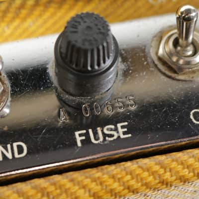 Vintage Fender Twin High-Powered 80W 2x12 Tube Combo Amp 1959 image 7