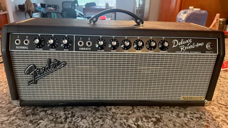 Fender Deluxe Reverb Reissue Head - Modified by Alessandro 2014 - 2016