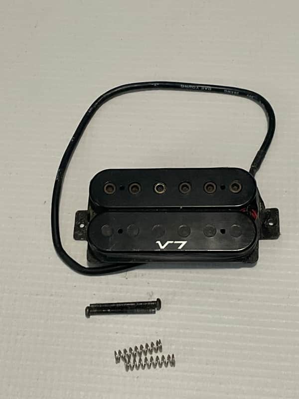 2000's Japan Ibanez RG Series Prestige V7 Black Neck Humbucker Guitar Pickup 9.43k image 1