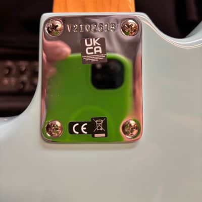 Fender American Original '60s Jaguar with Rosewood Fretboard 2021- Daphne Blue image 13