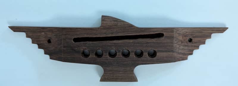 Eagle Style Acoustic Guitar Bridge - Rose Wood (pre-owned) image 1