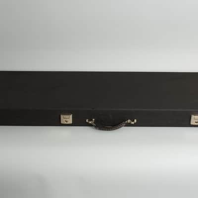 Wandre  Tigre Semi-Hollow Body Electric Bass Guitar (1965), black tolex hard shell case. image 11