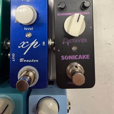 Flamma Delay Reverb Mosky Booster Sonicake Octaver Guitar Effect Pedal Lot Of 5 image 3