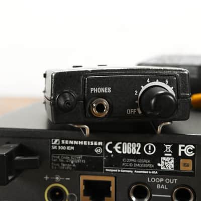 Sennheiser ew 300 IEM G3 Wireless In-Ear Monitoring System - 516-558 MHz CG012K2 image 9