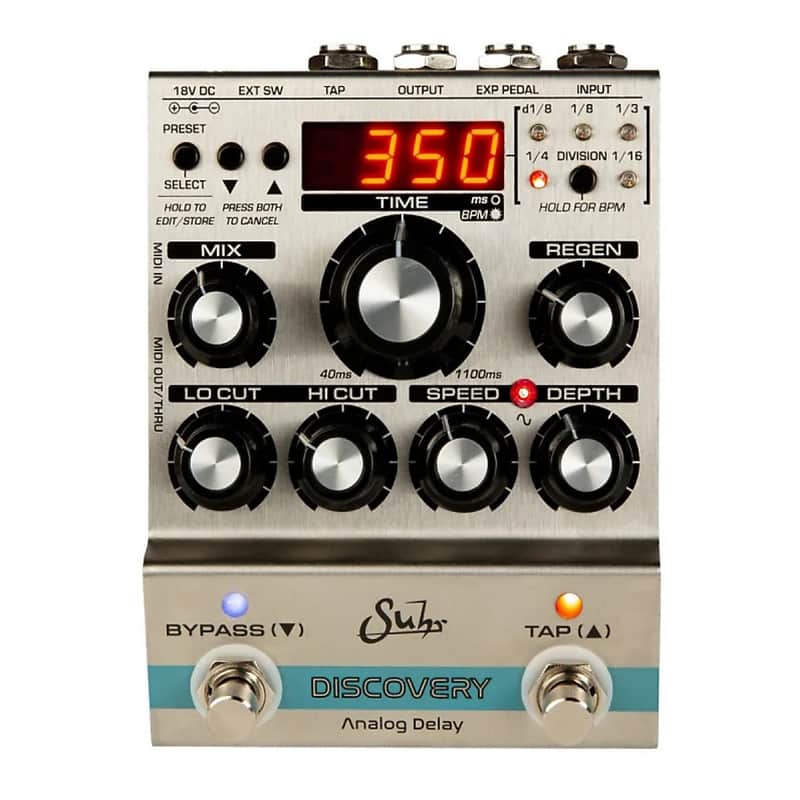 Suhr Discovery Analog Delay, *IN STOCK* BRAND NEW IN BOX WITH WARRANTY! FREE SHIPPING IN THE U.S.! image 1