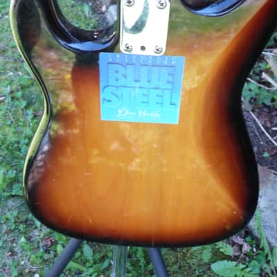cort electric guitar strat style sunburst image 8