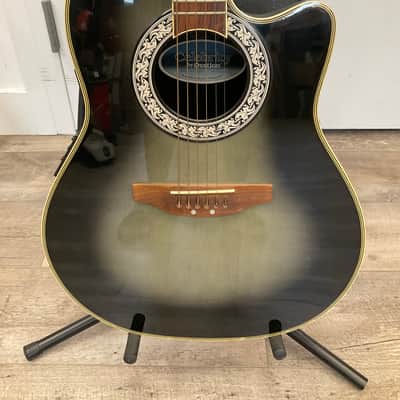 Ovation CC157 CC-157 1990's Grey Burst Sunburst Gray-W/case image 2